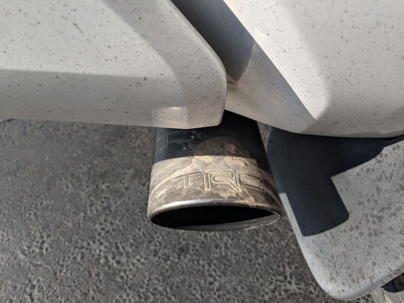 This is the most mud this truck is likely to ever see.